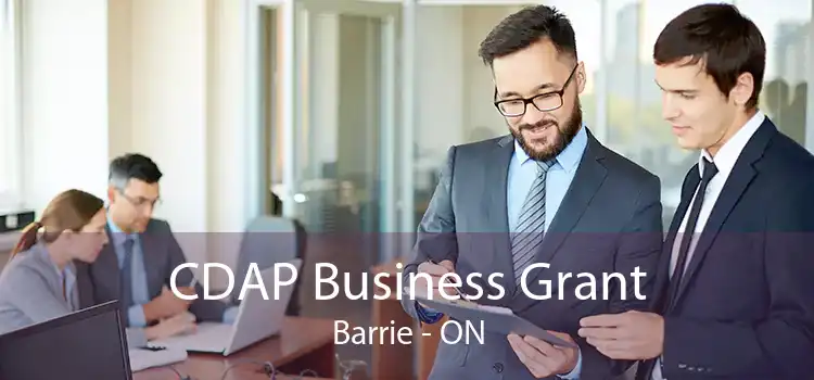 CDAP Business Grant Barrie - ON