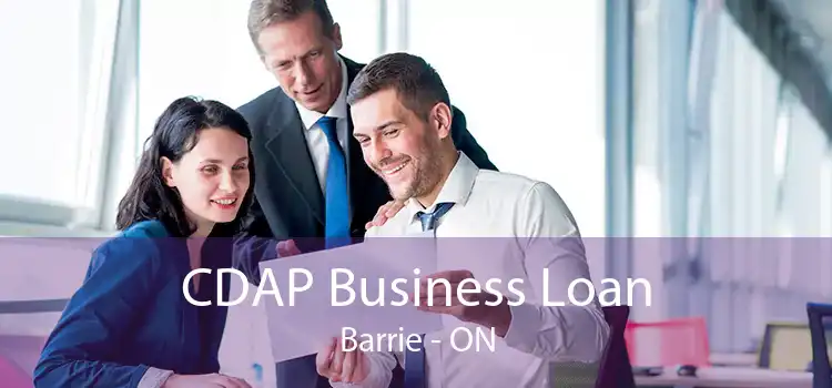 CDAP Business Loan Barrie - ON